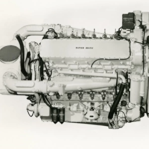Napier Deltic 9 cylinder industrial engine