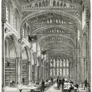 New Library at Guildhall 1870