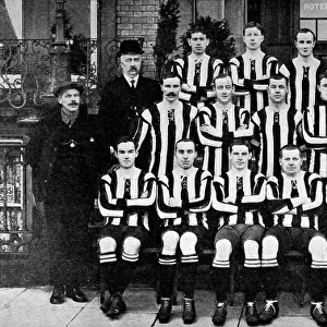 Newcastle United Football Team, 1908