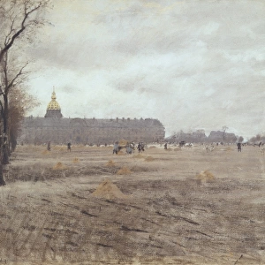 DE NITTIS, Giuseppe (1846-1884). Place des Invalides