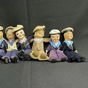 Ocean liner souvenir dolls by Norah Wellins