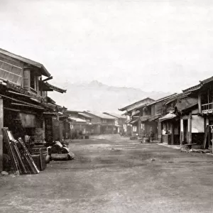 Odawara, Japan circa 1870s. Date: circa 1870s