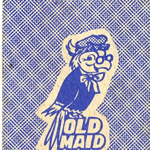 Old Maid card game - card back design