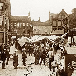 Otley Market Day Edwardian period