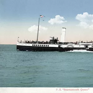 Paddle Steamer Bournemouth Queen