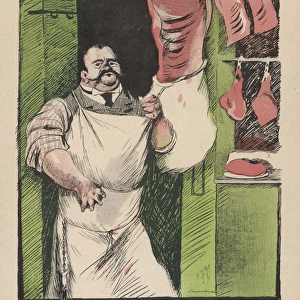 Paris Butcher Shop / 1905