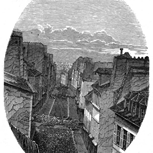 Paris St Maur barricade 1848