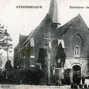 Paroisse Saint Pierre - Parish Church of Saint Peter, Steenb