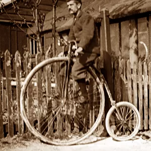 Penny farthing bicycle - Victorian period