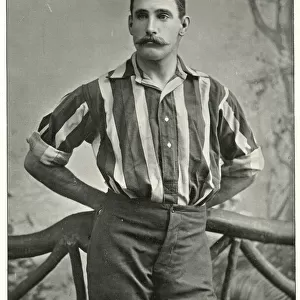 Percy M Walters, cricketer, England International footballer