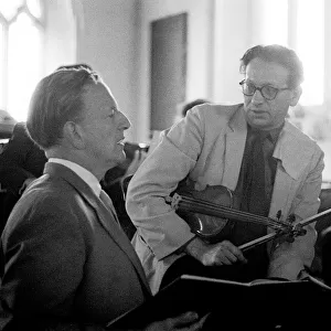 Peter Pears and Emanuel Hurwitz Aldeburgh Festival 1963