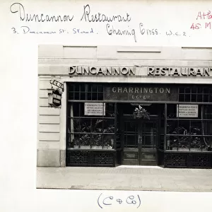 Photograph of Duncannon Restaurant, Charing Cross, London