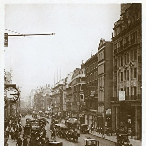 Piccadilly viewed from Bond Street, London
