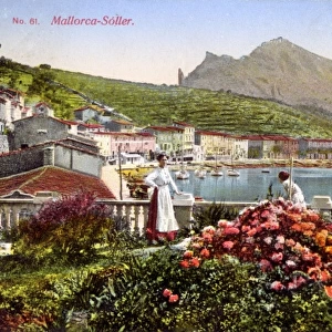 The port at Soller, Mallorca, Spain