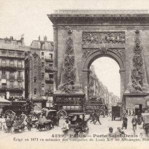 Porte Saint Denis - Paris, France