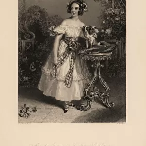 Portrait of Augusta Georgina Frederica Fitzclarence