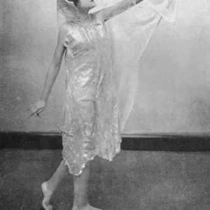 A portrait of the dancer Odette Goimbault, 1916