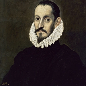 Portrait of a Gentleman, ca. 1586, by El Greco