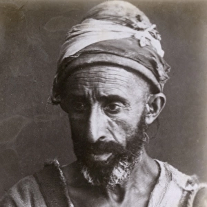 Portrait of a provincial Turkish peasant (in Istanbul)