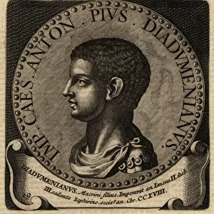 Portrait of Roman Emperor Diadumenian
