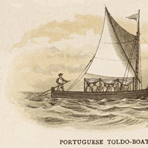 Portuguese Toldo-Boat