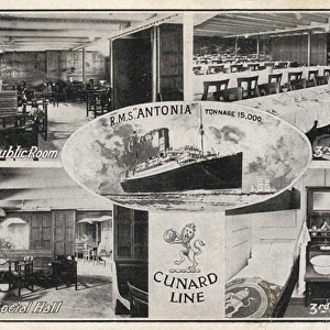 Postcard of the RMS Antonia