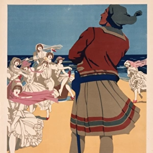 Poster advertising the Pirates of Penzance