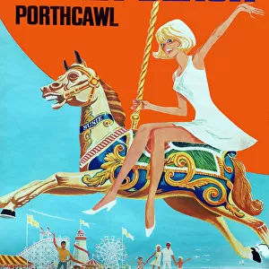 Poster, fun fair on Coney Beach, Porthcawl Date: 1960s