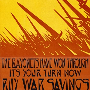 Poster for War Savings Certificates