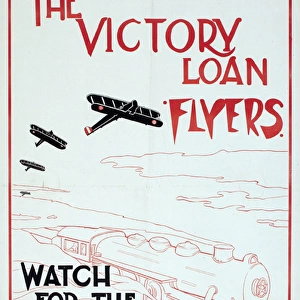 Postwar poster, The Victory Loan Flyers