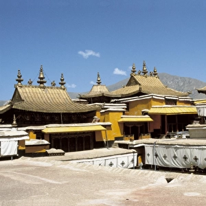 Potala Palace. CHINA. Rebuilt in 17th c. Tibetan