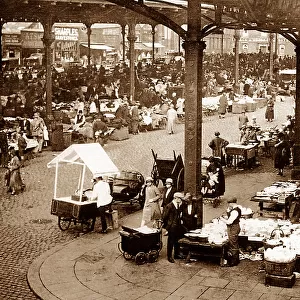 Preston Market Place early 1900s