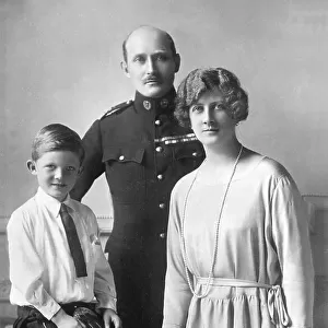 Prince Arthur of Connaught with his family
