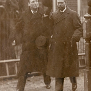 Prince of Wales (later George V) at football match