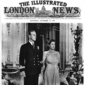 Princess Elizabeth and Lieutenant Philip Mountbatten