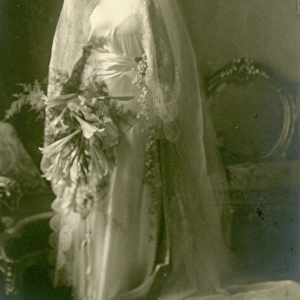 Princess Sophie of Greece on her wedding day