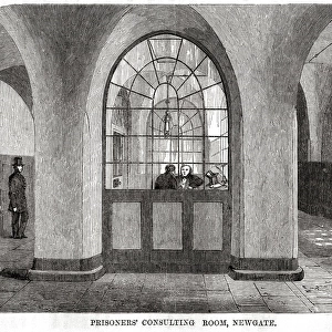 Prisoners consulting room, Newgate Prison