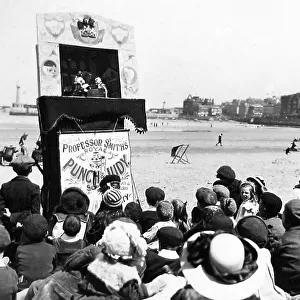 Professor Smith's Royal Punch and Judy show Victorian period
