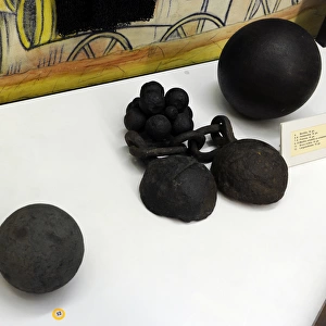 Projectile. Cannonballs. Modern Age. Artillery. 16th century