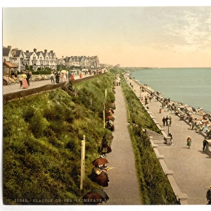Promenade looking east, Clacton-on-Sea, England