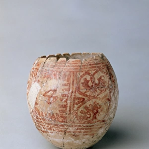 Punic ostrich egg from Villaricos. Dates from the 6th BC