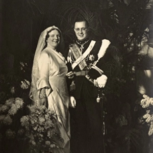 Queen Juliana of the Netherlands and Prince Bernhard