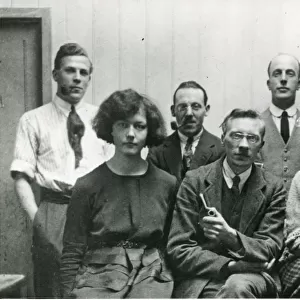 R. J. Mitchell?s original drawing office staff in 1923. ?