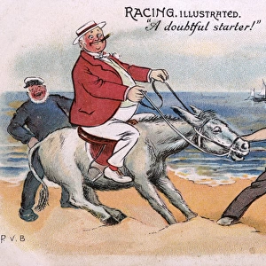 Racing Illustrated - A doubtful starter