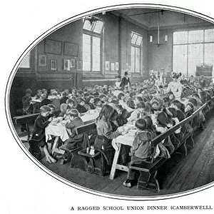 Ragged School Union dinner 1900
