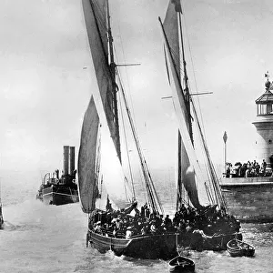 Ramsgate pleasure boats early 1900s