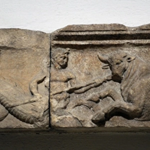 Reliefs of Sanctuary of Athena. Pergamon
