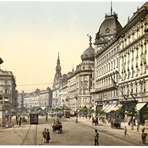 Ring Street, Budapest, Hungary, Austro-Hungary