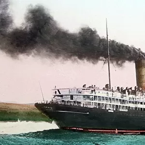 RMS Lusitania, Cunard Liner, early 1900s