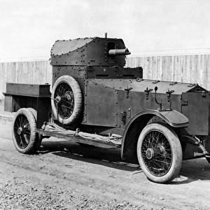 RNAS standard Rolls Royce armoured car, WW1